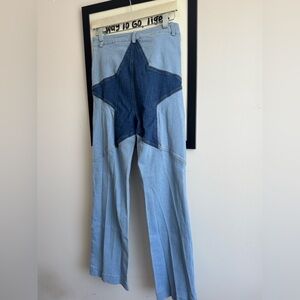 Star Patch Light Blue Jeans